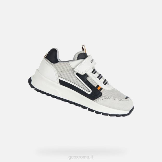 ragazzo brizzolato FX0W1978 bianco nero Geox