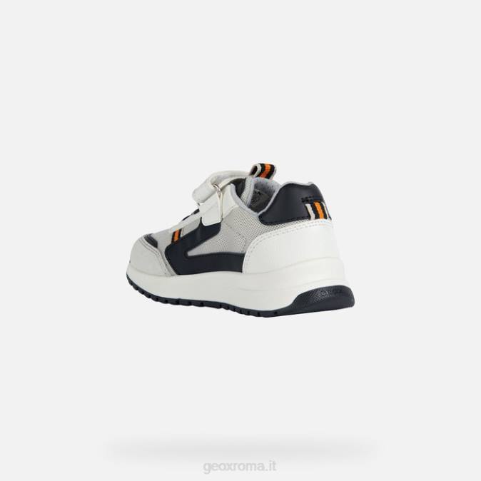 ragazzo brizzolato FX0W1978 bianco nero Geox
