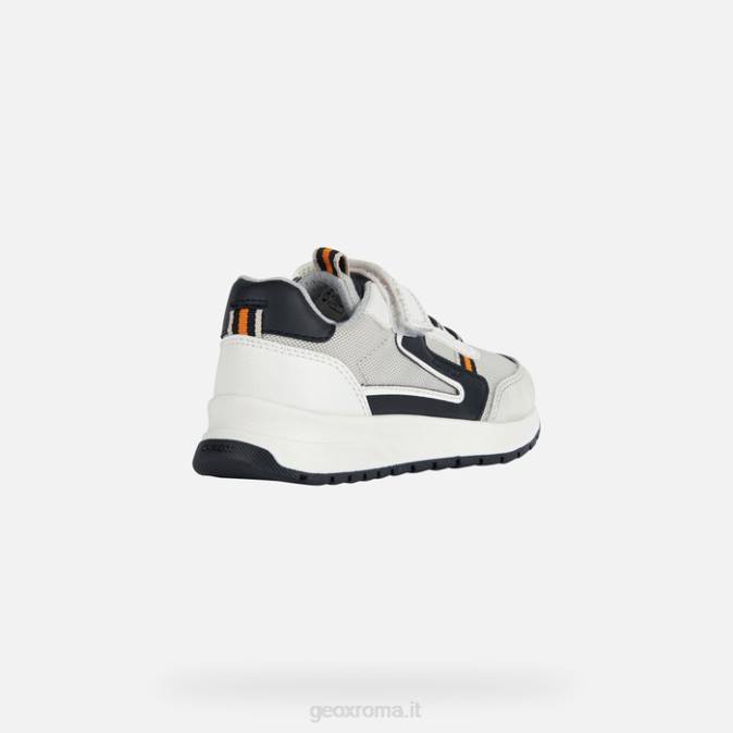ragazzo brizzolato FX0W1978 bianco nero Geox