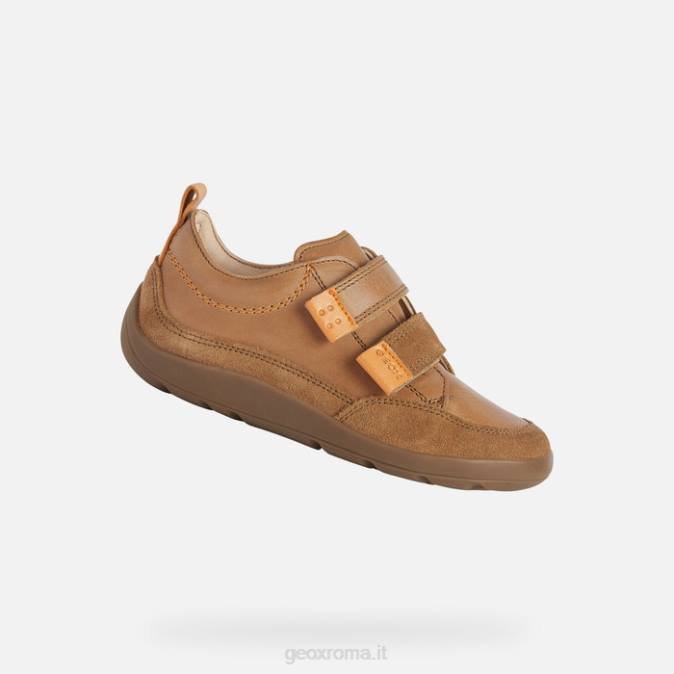 ragazzo nudo FX0W1396 cognac/arancia Geox