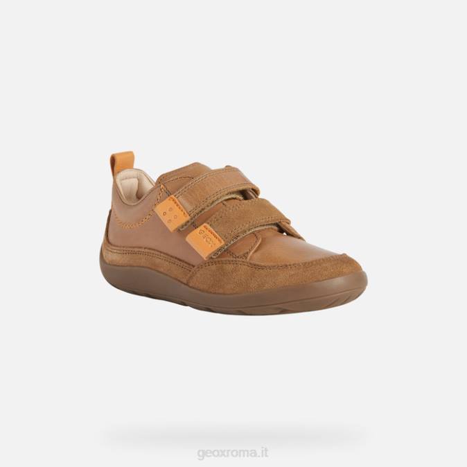 ragazzo nudo FX0W1396 cognac/arancia Geox