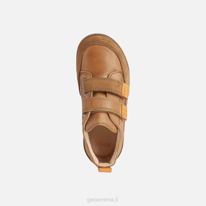 ragazzo nudo FX0W1396 cognac/arancia Geox