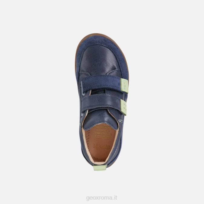 ragazzo nudo FX0W1397 blu navy/verde acido Geox