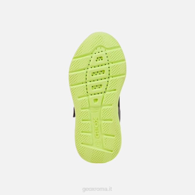 ragazzo sprint FX0W1311 grigio scuro/lime Geox