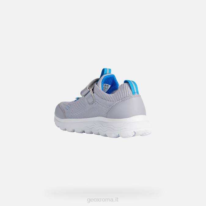 sferica junior FX0W1017 grigio/azzurro Geox