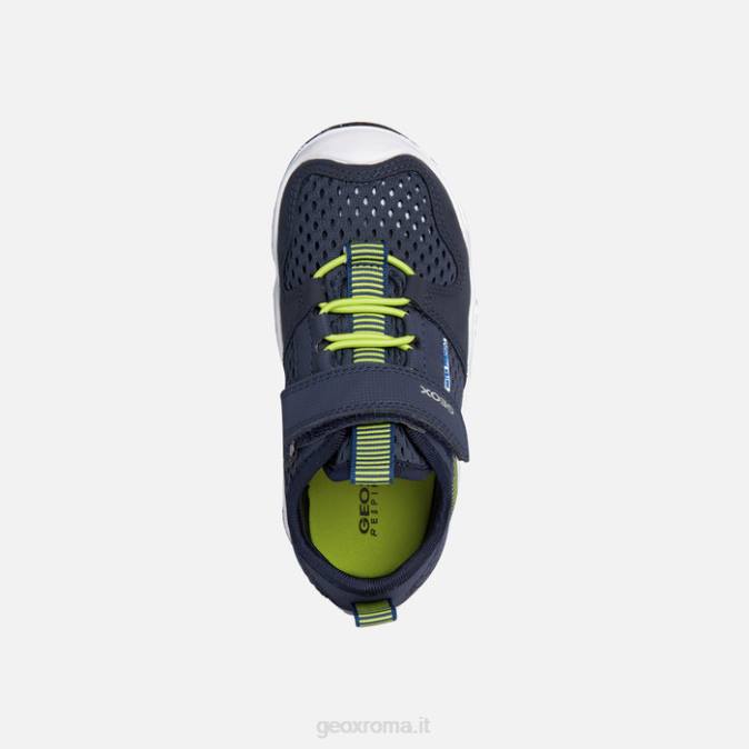 trampoliere junior FX0W1875 marina/lime Geox