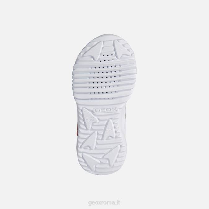 ragazzo aiutante FX0W1943 rosso nero Geox