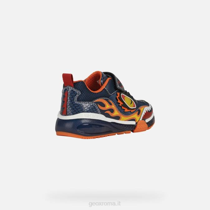 ragazzo baionico FX0W1398 blu marino/arancione Geox
