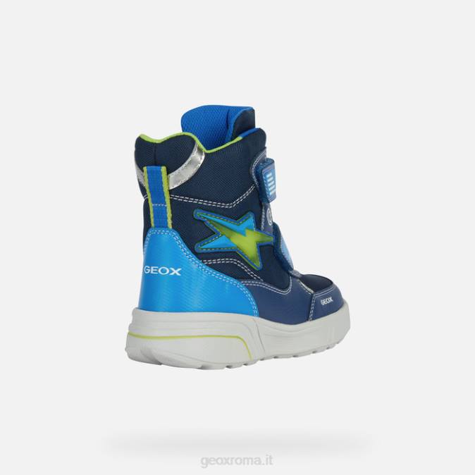 sveggen abx ragazzo FX0W1369 blu marino/azzurro Geox