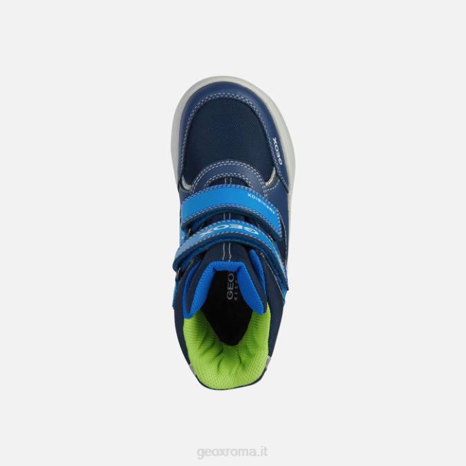 sveggen abx ragazzo FX0W1369 blu marino/azzurro Geox
