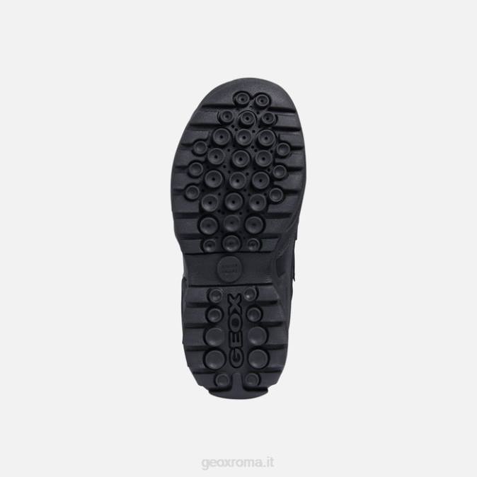 nuovo ragazzo abx selvaggio FX0W1258 nero Geox