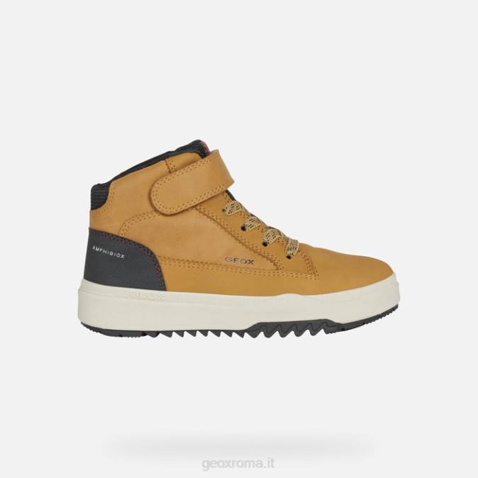 bunshee abx ragazzo FX0W1986 giallo scuro/nero Geox