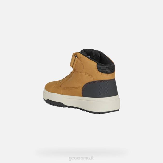 bunshee abx ragazzo FX0W1986 giallo scuro/nero Geox