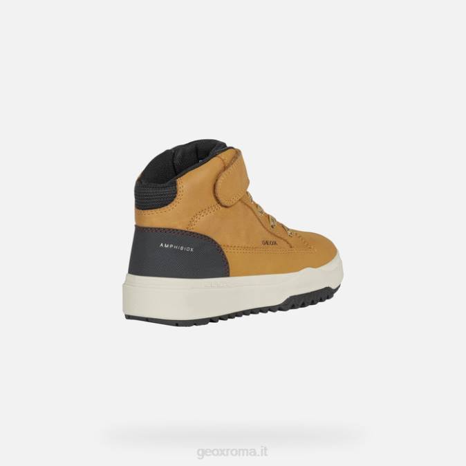 bunshee abx ragazzo FX0W1986 giallo scuro/nero Geox