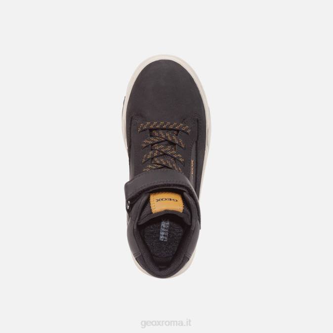 bunshee abx ragazzo FX0W1987 nero/giallo scuro Geox