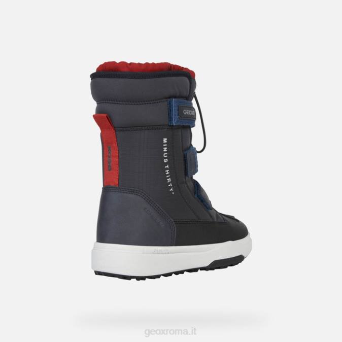 bunshee pg abx ragazzo FX0W1318 blu marino/rosso Geox