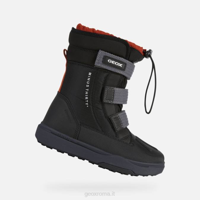 bunshee pg abx ragazzo FX0W1319 nero/ruggine Geox