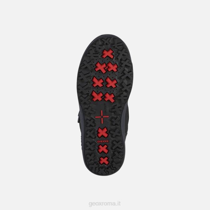bunshee pg abx ragazzo FX0W1319 nero/ruggine Geox