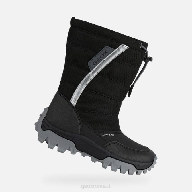 himalaya abx junior FX0W1160 argento nero Geox