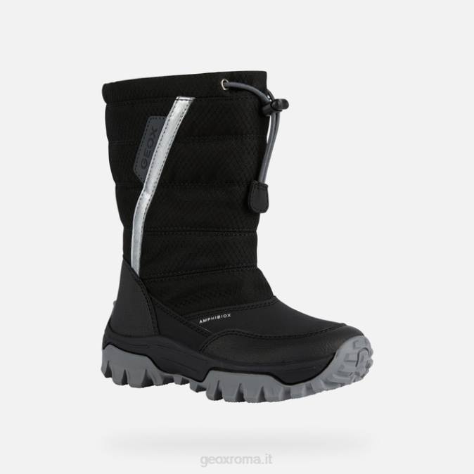 himalaya abx junior FX0W1160 argento nero Geox