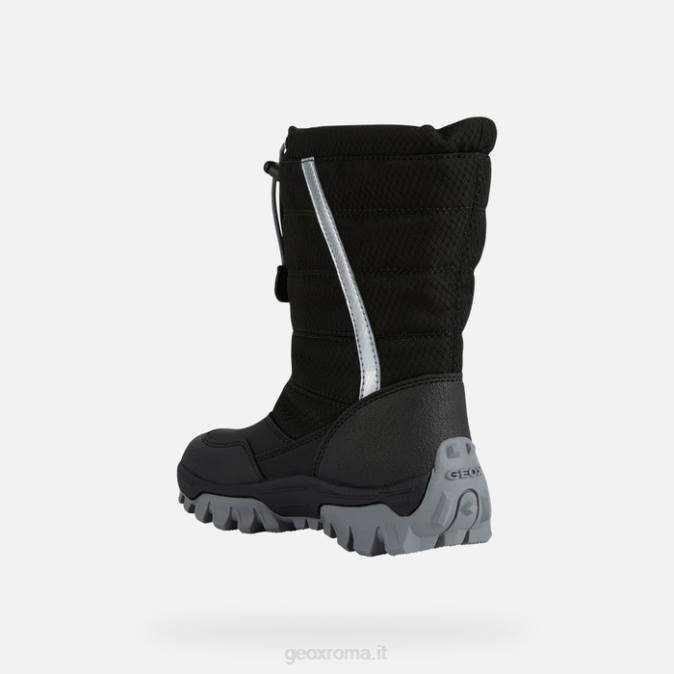 himalaya abx junior FX0W1160 argento nero Geox