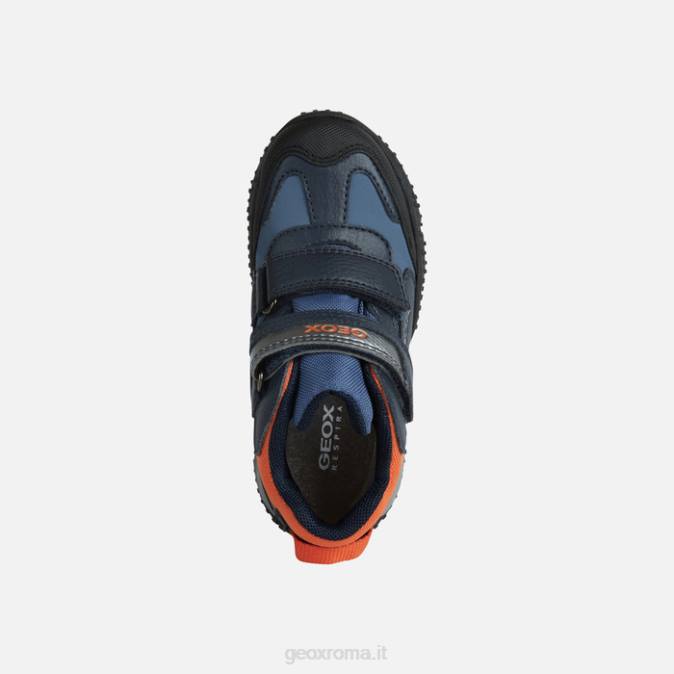 ragazzo abx baltico FX0W1366 blu marino/arancione Geox