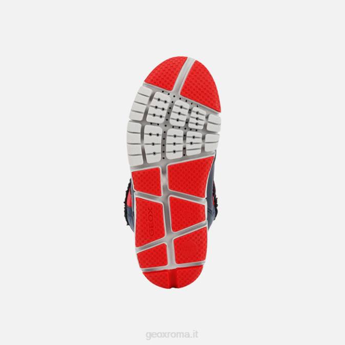 ragazzo flexyper abx FX0W1362 blu marino/rosso Geox