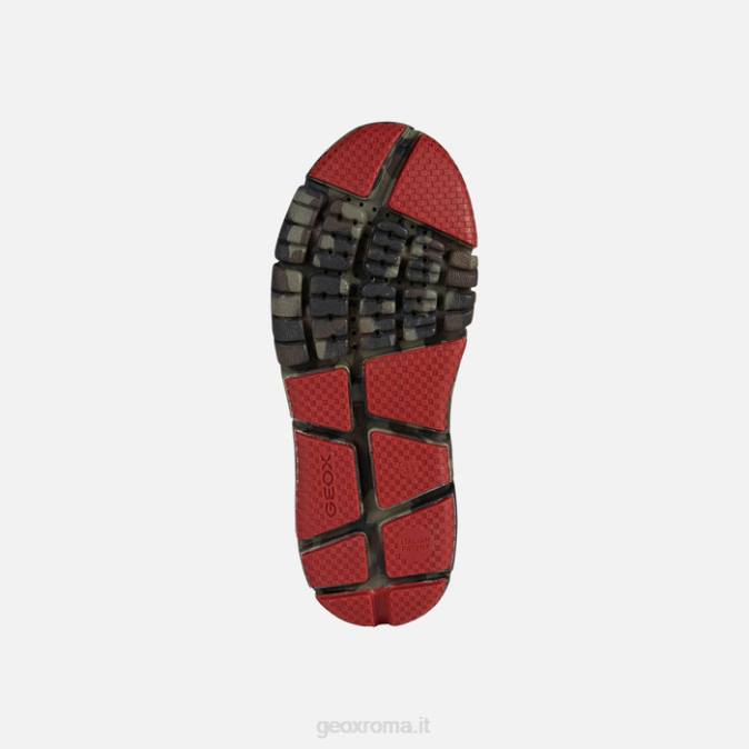 ragazzo flexyper abx FX0W1996 nero rosso Geox