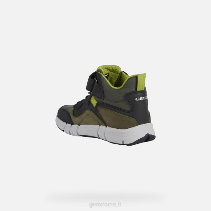 ragazzo flexyper abx FX0W1997 militare/verde Geox
