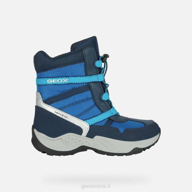 sentiero abx ragazzo FX0W1356 marina/reale Geox