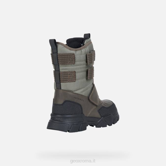 nevegal abx ragazzo FX0W1305 militare Geox