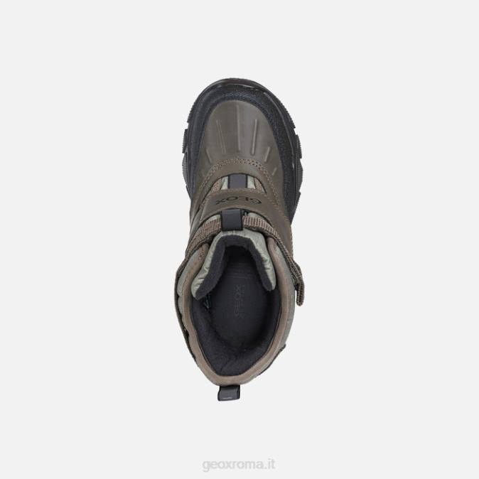 nevegal abx ragazzo FX0W1305 militare Geox