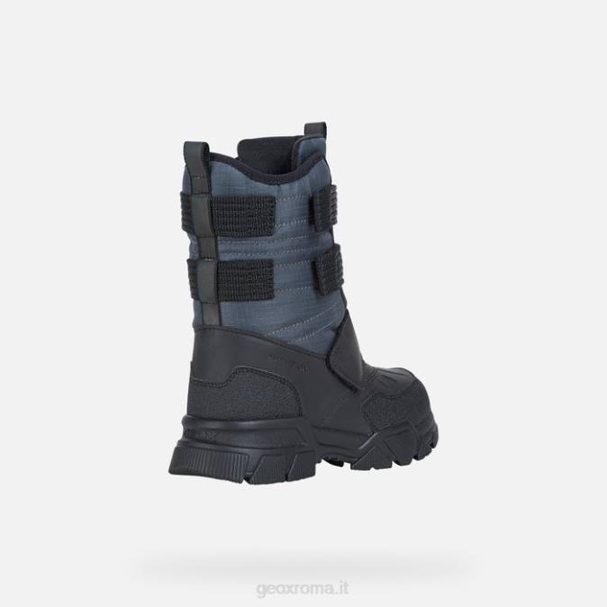 nevegal abx ragazzo FX0W1306 grigio scuro Geox