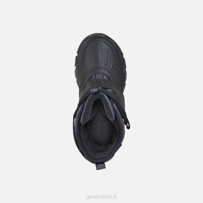 nevegal abx ragazzo FX0W1306 grigio scuro Geox