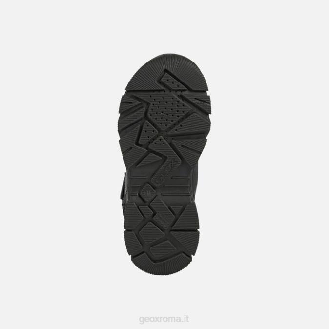 nevegal abx ragazzo FX0W1420 nero/giallo scuro Geox