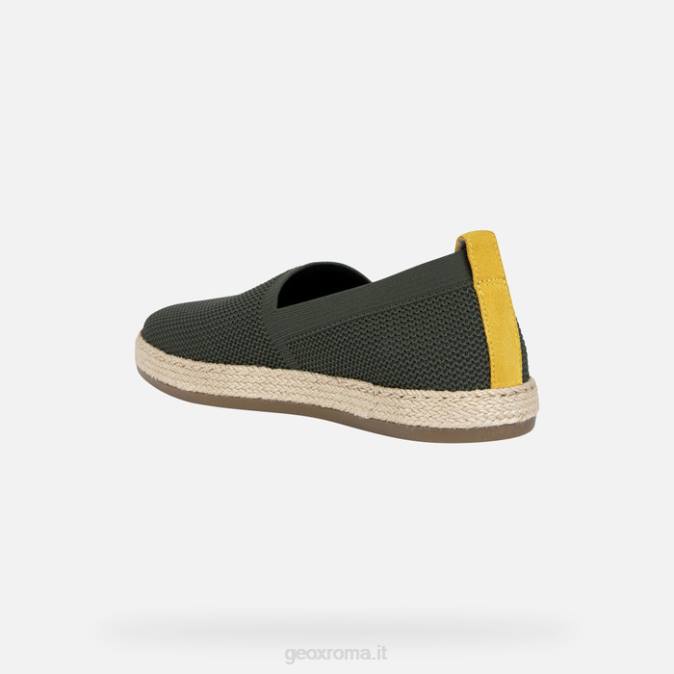 uomo pantesco FX0W710 militare Geox