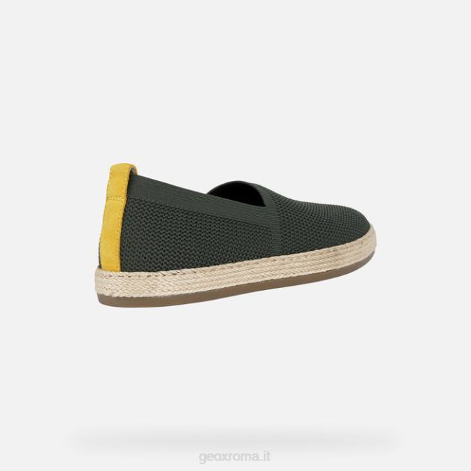 uomo pantesco FX0W710 militare Geox