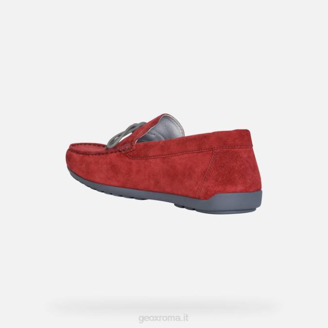 tivoli uomo FX0W1842 rosso Geox