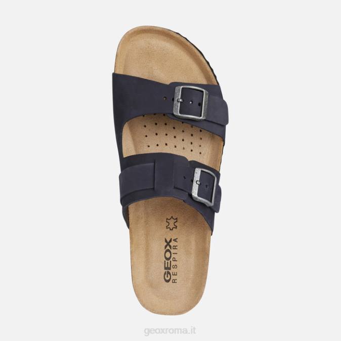 sandalo ghita uomo FX0W724 Marina Militare Geox