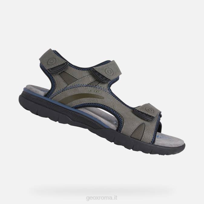 sferica ec5 uomo FX0W1754 verde oliva chiaro/tortora Geox