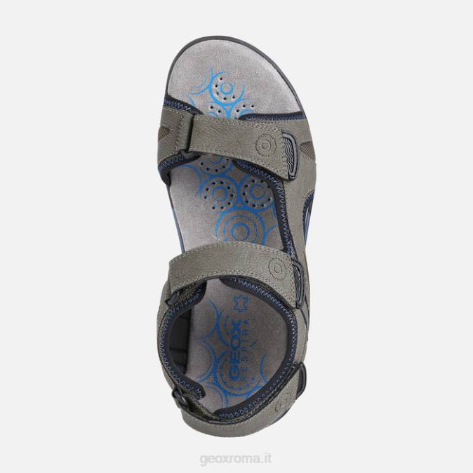 sferica ec5 uomo FX0W1754 verde oliva chiaro/tortora Geox