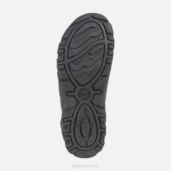 strada uomo FX0W927 Pietra nera Geox