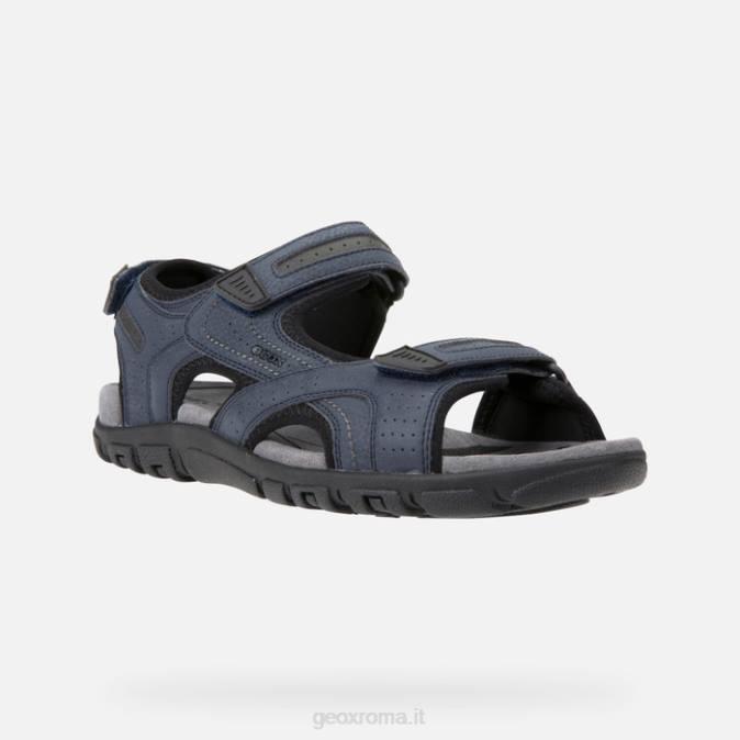 strada uomo FX0W931 blu navy/grigio scuro Geox