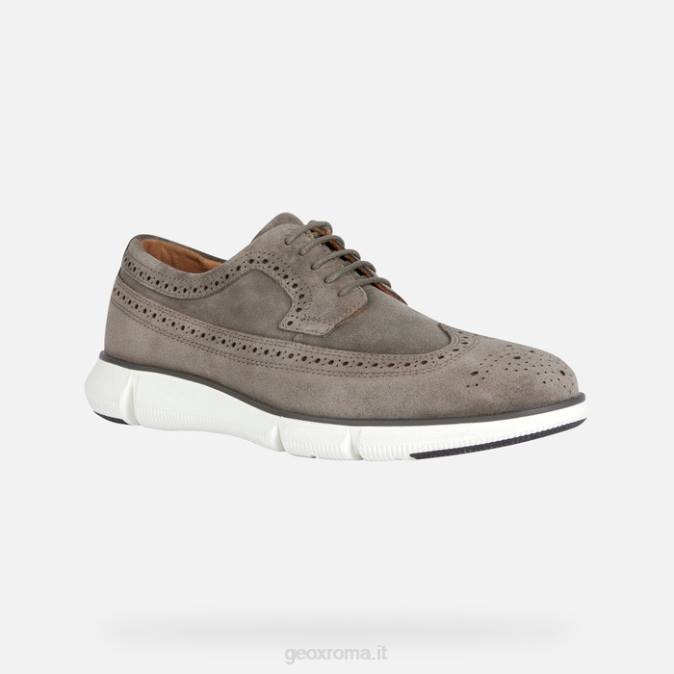 adacter f uomo FX0W791 grigio tortora Geox
