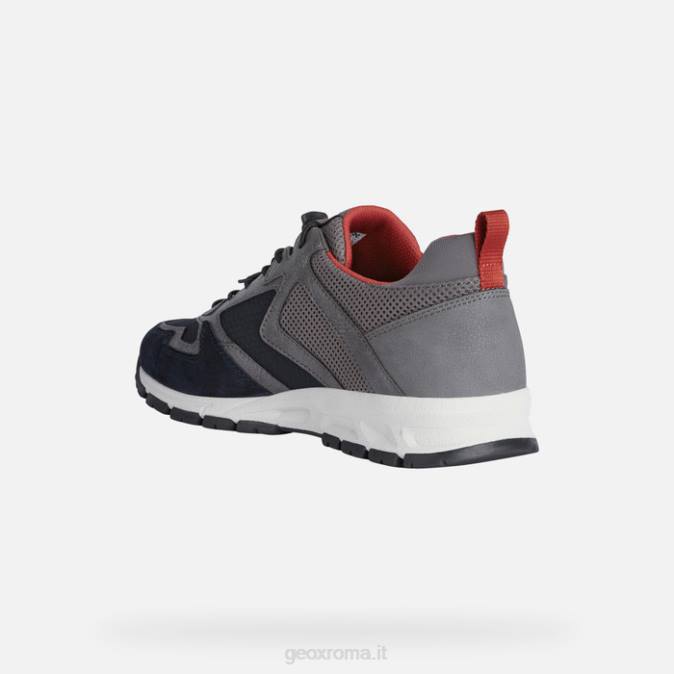 delirare l'uomo FX0W807 blu marino/grigio Geox