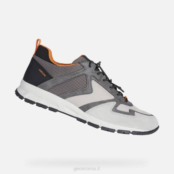 delirare l'uomo FX0W808 pietra/grigio Geox