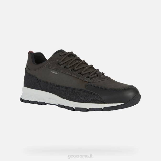 delray abx uomo FX0W832 nero/fango Geox