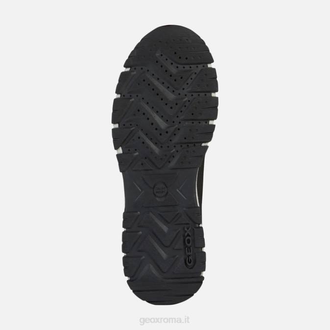 delray abx uomo FX0W832 nero/fango Geox