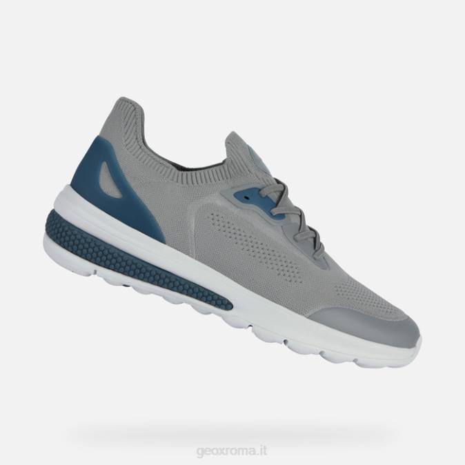 sferica uomo attivo FX0W1773 grigio chiaro Geox