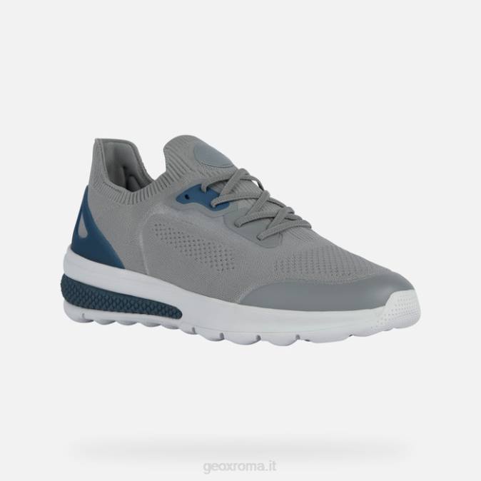 sferica uomo attivo FX0W1773 grigio chiaro Geox